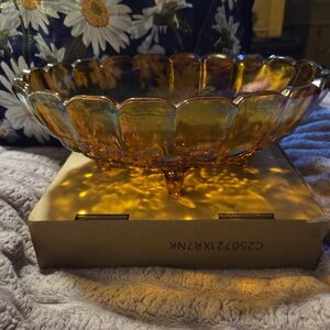 Iridescent Glass Bowl